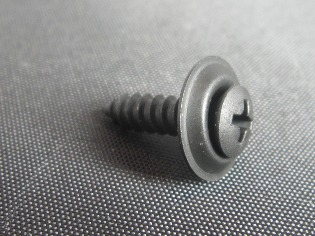 (image for) #8 X 1/2 WITH # 6 PHILLIPS OVAL HEAD SEMS COUNTERSUNK WASHER TAPPING SCREW BLACK